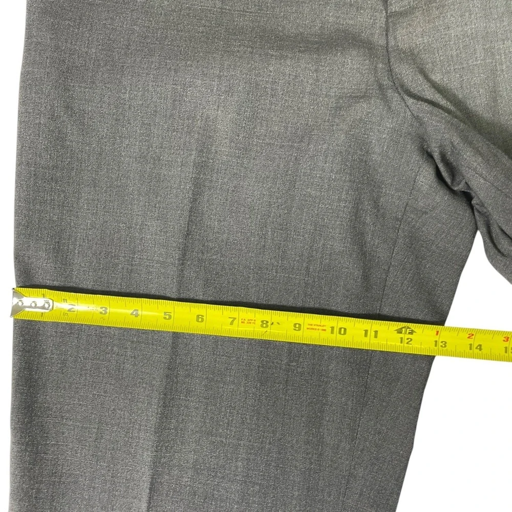 Adidas Adipure Golf Dress Pants Mens 40 Charcoal Gray Mid Rise Performance